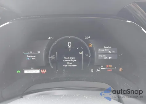 2026 Lexus Rx 350H Premium из США, поврежденный, VIN 2T2BBMCA9TC112624